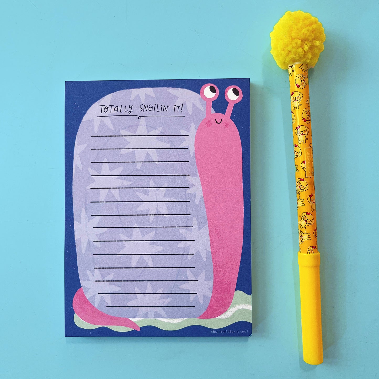 Totally Snailin' It Notepad