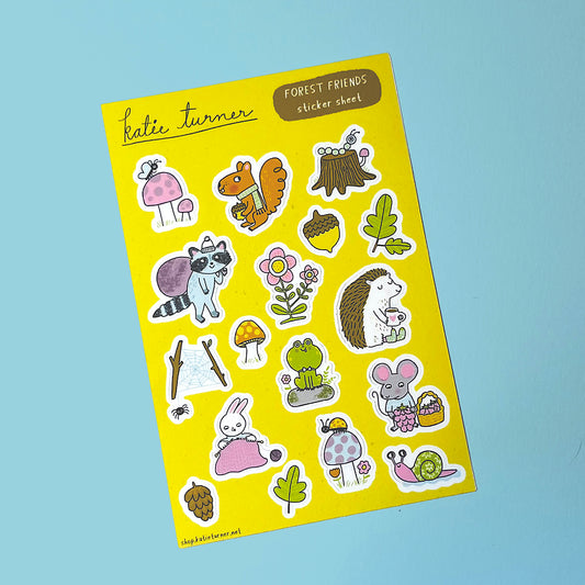 Forest Friends Sticker Sheet