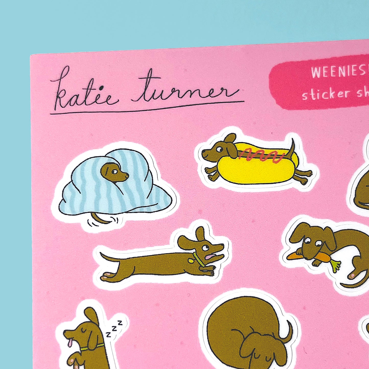 Weenies! Sticker Sheet