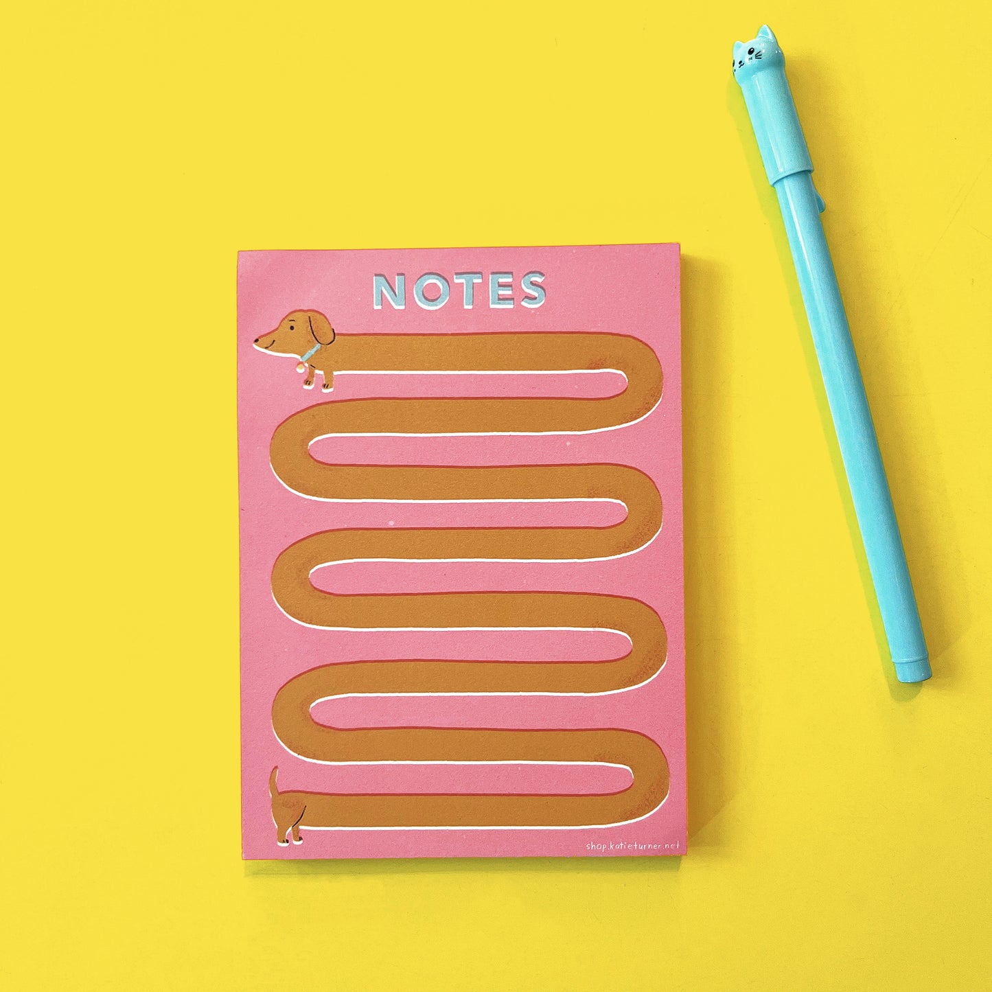Weenie Dog Notepad