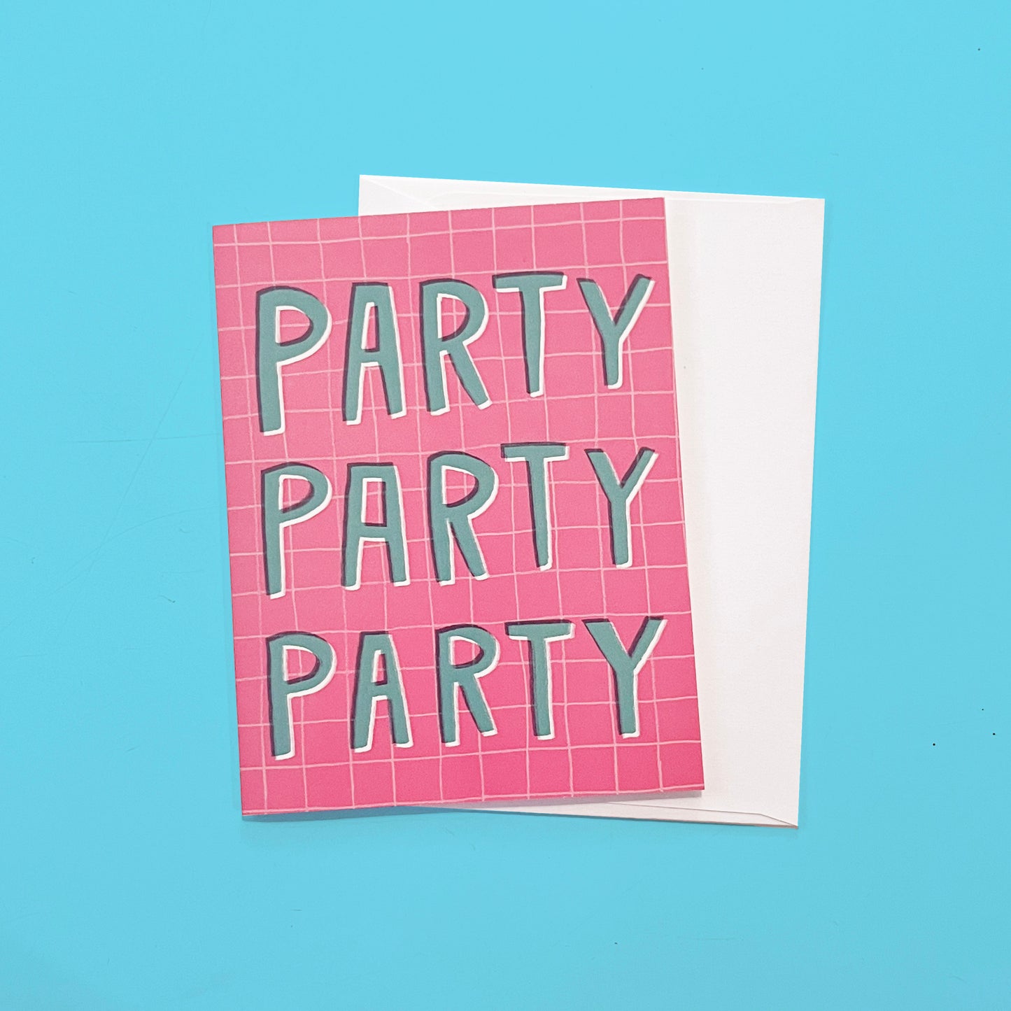 Party Party Party Birthday Greeting Card