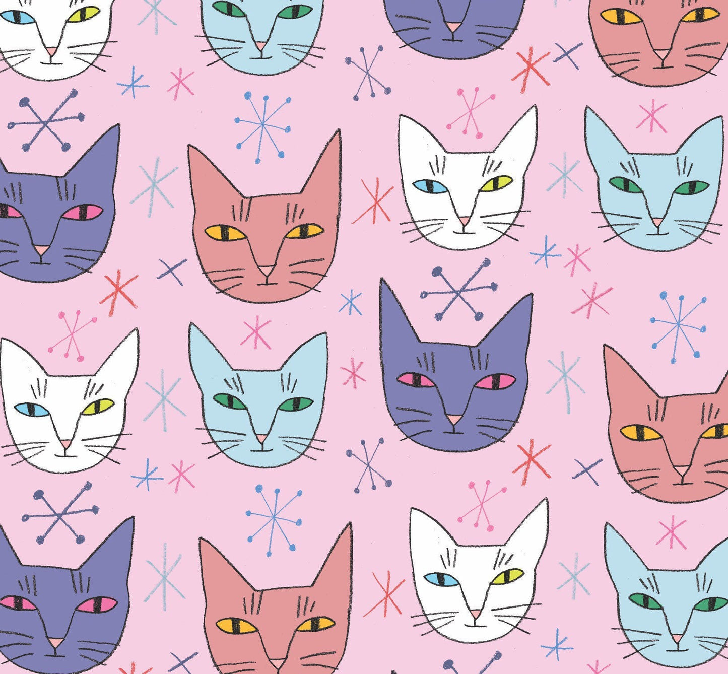 Star Kitten Notecard Set (10 Blank Notecards with Envelopes)