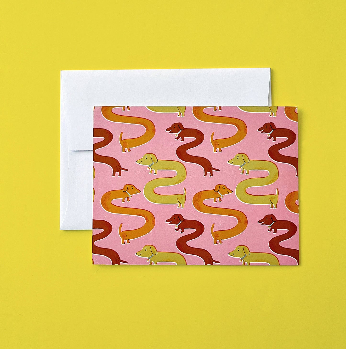 Weenie Dog Notecard Set
