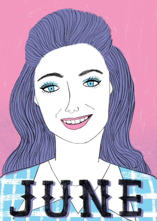 June Carter Cash 8x10 Print