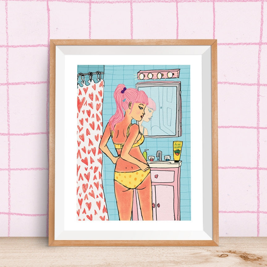 Sunburned Bikini 8x10 Print