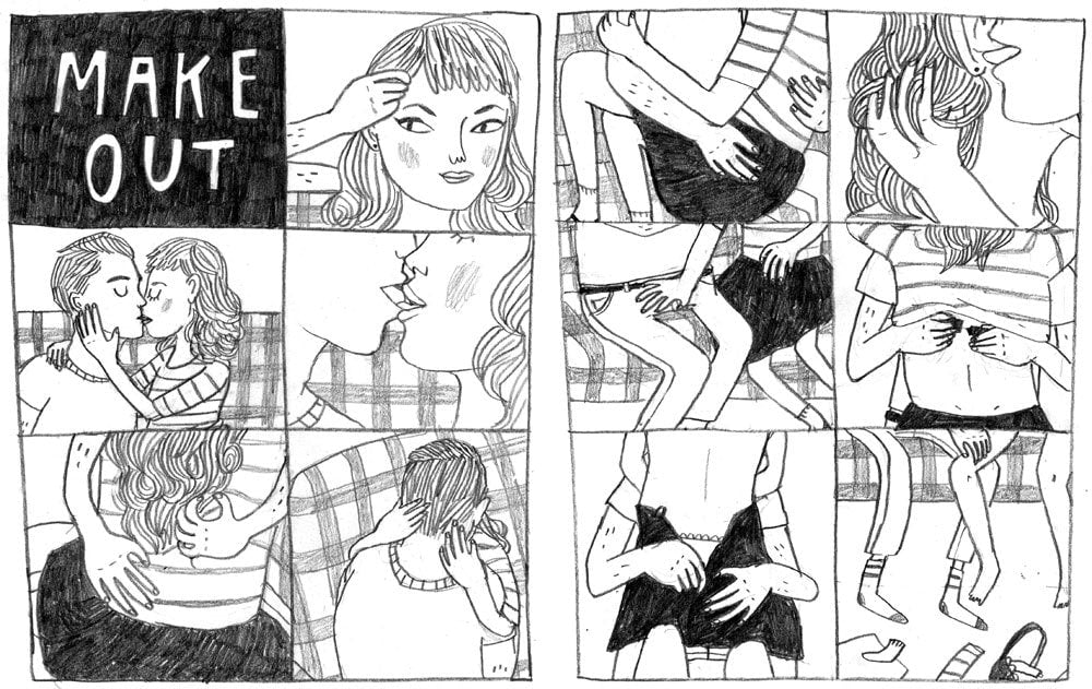 Make Out 11x17 Art Print