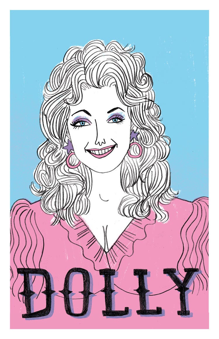 Dolly Parton 11x17 Poster Print