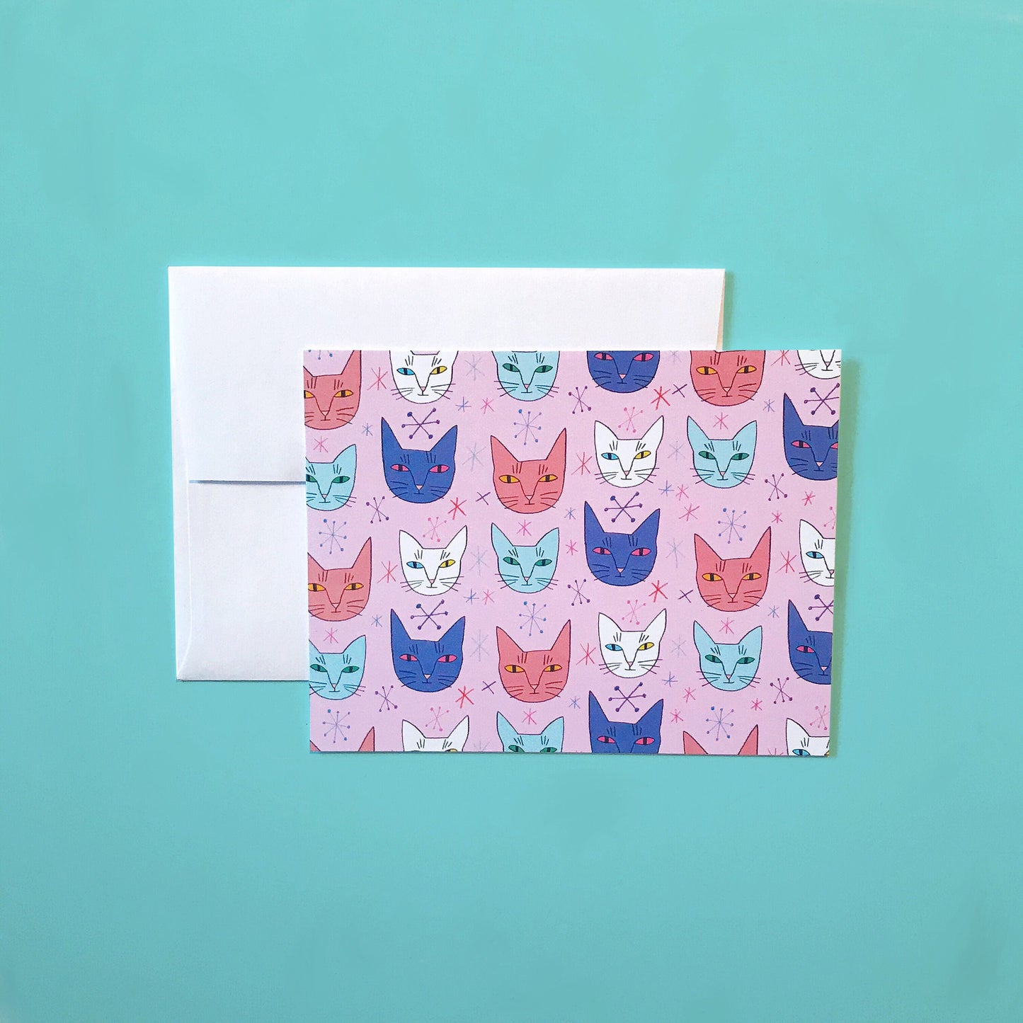Star Kitten Notecard Set (10 Blank Notecards with Envelopes)