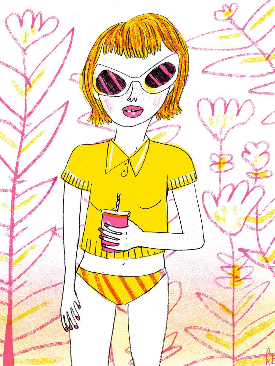 Summer Girl 8x10 Print