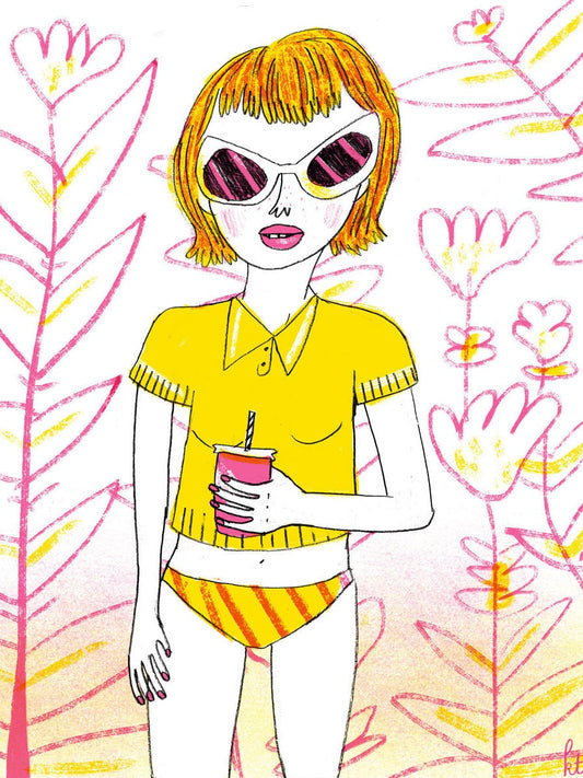 Summer Girl 8x10 Print