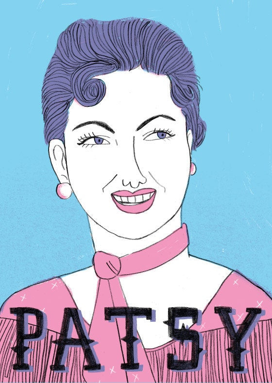 Patsy Cline 8x10 Print
